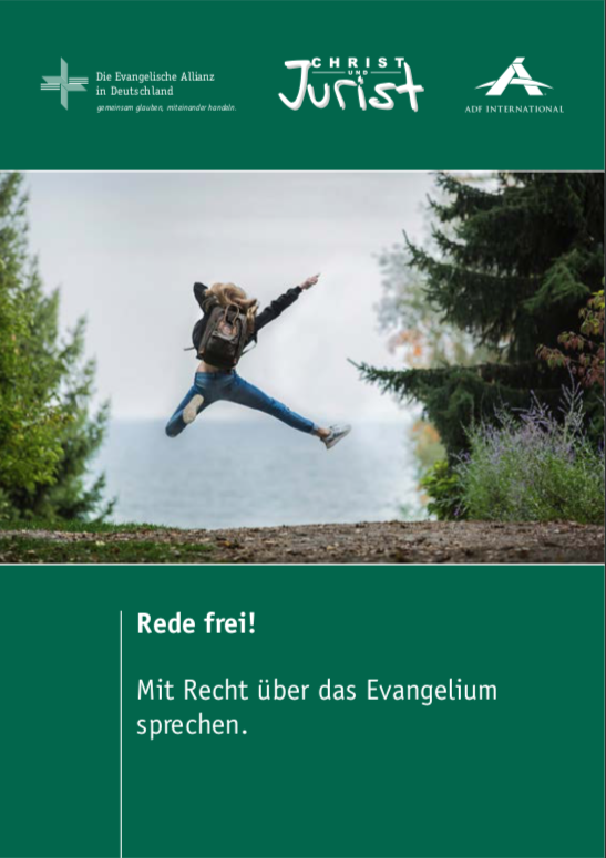 "Rede frei!" - Broschüre über Meinungs- und Religionsfreiheit veröffentlicht